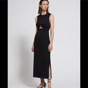 & Other Stories black dress with metal hook detail size 6. Sold out online